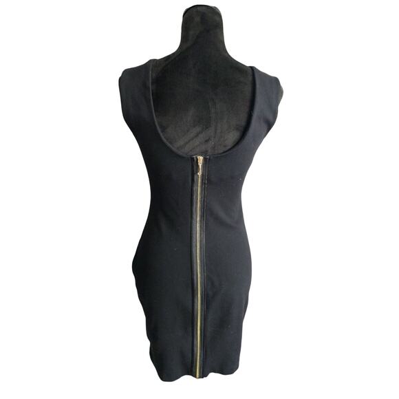 Juicy Couture Black Tank Dress with Scoop neckline and Gold 'J' Back Zipper S - Picture 1 of 5
